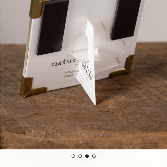 Natural Life Dog Magnet or Charming Dog Wall Art or Shelf art with Gold Corners - Picture 7 of 7